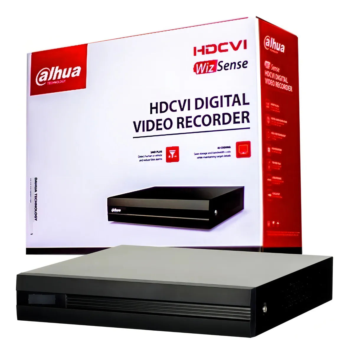 Dahua XVR1B04-I DVR XVR wizsense 4 canales 1080p color negro