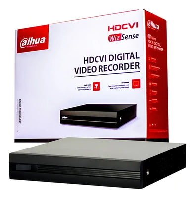 Dahua XVR1B04-I DVR XVR wizsense 4 canales 1080p color negro