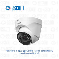 Cámara Domo Ip 2mp Dahua 30m Ir 2.8mm Poe 105° Exterior 11